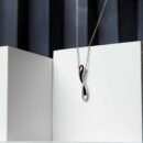 Accent Twisted Pendant In Silver- 925 Sterling Silver