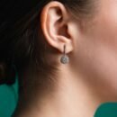 Angelic Drizzle Drop Earrings In Silver - 925 Sterling Silver