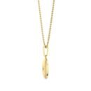 Stardust Disc Charm Gold Necklace - 18K Gold Plated