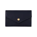 RI2K Genuine Leather Navy Blue Key Holder Purse