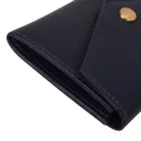 RI2K Genuine Leather Navy Blue Key Holder Purse