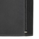 Hiroshi Genuine Leather Aaron Collection Grey Bi Fold Wallet