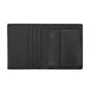 Hiroshi Genuine Leather Aaron Collection Grey Bi Fold Wallet