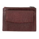 Hiroshi Genuine Leather Brown Minimal Wallet