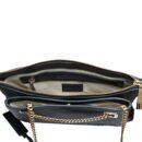 RI2K Women Maya Genuine Leather Black Sling Bag