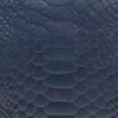RI2K Genuine Leather Navy Blue Shoulder Bag