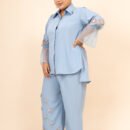 Ambar Sky Blue Co-ord Set