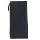 Hiroshi Genuine Leather Ladies Handheld Navy Blue Purse