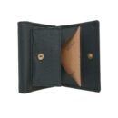 Hiroshi Genuine Leather Ladies Bi Fold Compact Green Purse