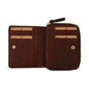 Hiroshi Genuine Leather Ladies Multipurpose Tan Purse