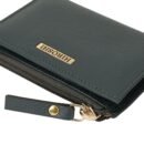 Hiroshi Genuine Leather Ladies Minimal Green Purse