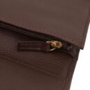 Hiroshi Genuine Leather Ladies Multipurpose Brown Purse