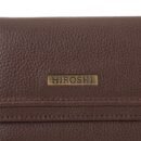 Hiroshi Genuine Leather Ladies Multipurpose Brown Purse