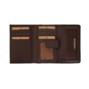 Hiroshi Genuine Leather Ladies Multipurpose Brown Purse