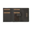 Hiroshi Genuine Leather Ladies Multipurpose Grey Purse