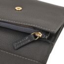 Hiroshi Genuine Leather Ladies Multipurpose Grey Purse